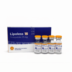 LIPOLESS 15 MG ( 4 AMPOLAS)