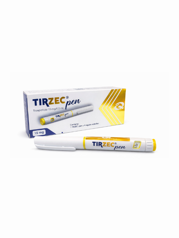 TIRZEC PEN 4 DOSES DE 15 MG